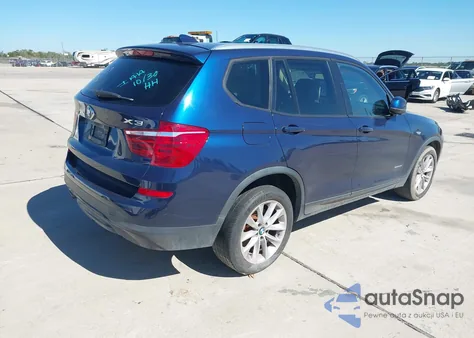 2017 BMW X3 Sdrive28I из США, поврежденный, VIN 5UXWZ7C31H0V93716